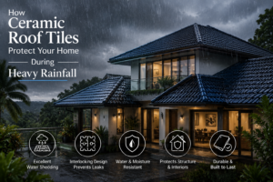 Ceramic roof tiles